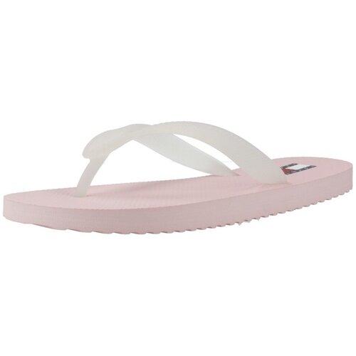 Tommy Jeans Japonke LOGO FLIP FLOP Rožnata Cene