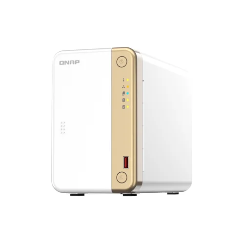 Qnap NAS 2 Intel® Celeron N4505 s 2 utičnice 2x2,9GHz, 4GB RAM-a, 1x2500Mbps, HDMI, 2xM.2 2280 utor, 2xUSB3.2Gen2, TS-262-4G