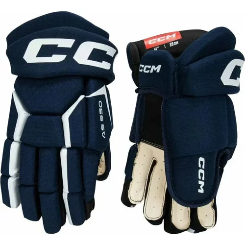 CCM Hokejske rokavice Tacks AS 580 SR 14 Navy/White