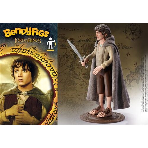 The Noble Collection The Lord of the Rings Frodo Bendyfigs malleable figure 19cm Slike