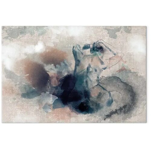  Slika - Thoughtful in Blue 120x80 Slike