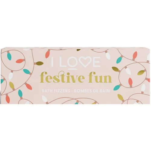 I love... Special Moments Festive Fun bomba za kupanje parfemi Cinnamon, Pumpkin Spice, Gingerbread 3x150 g