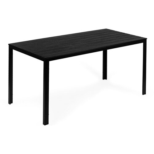 Modern Home stol za terasu 156 x 78 cm crni Slike