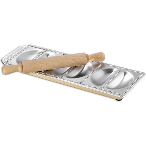 Imperia Model za raviole Raviolamp 6 Sorrisi / aluminij, les, (20455156) Slike