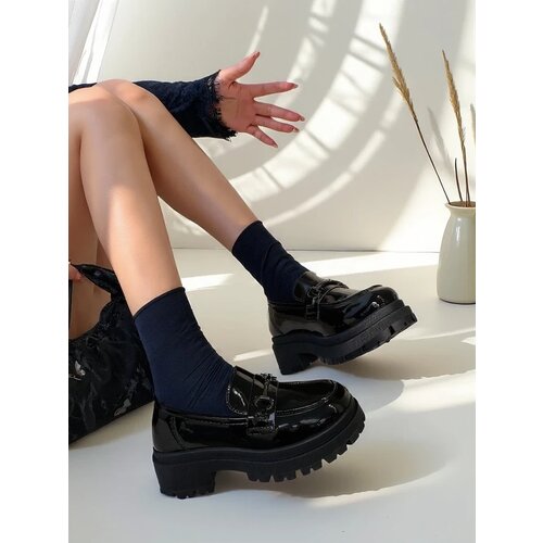 Resti Women's Patent Moccasins Afidale Cene