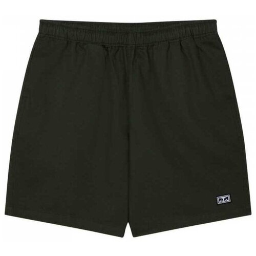 Obey Easy relaxed twill short Crna Cijene
