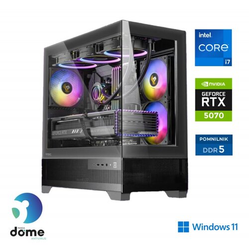  Računalnik Anni Gamer Extreme i7-14700F / RTX 5070 / 32 GB / 2 TB / W11H Cene