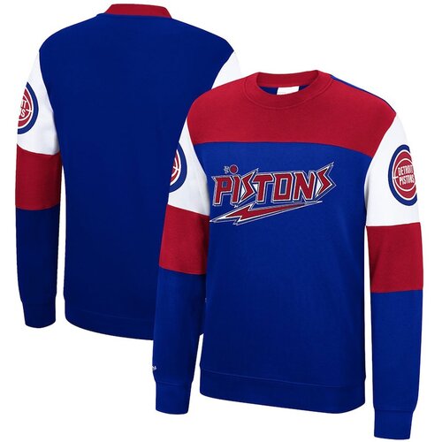Mitchell And Ness Detroit Pistons Mitchell & Ness Perfect Season Crew Fleece pulover Cene