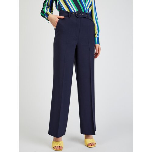 Orsay Ženske pantalone 355041520000, Wide leg, Svetloplave Cene