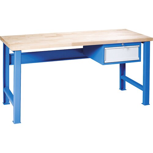  Delovna miza z nastavitvijo višine, modularni sistem, 1 posamezni predal, širina 1500 mm Cene