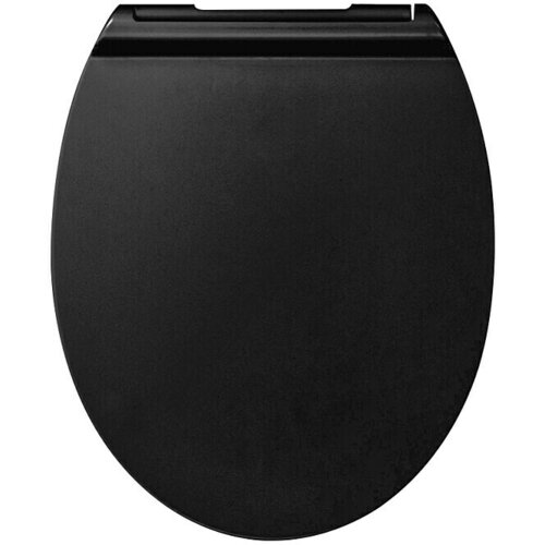 Poseidon WC deska Montreal (S samodejnim spu&amp;scaron;čanjem, Duroplast, Črne barve) Slike