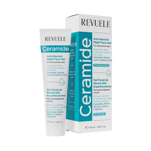 Revuele nočna krema za obraz - Ceramide Anti-Blemish Night Face Gel Cene