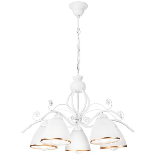  Luster na lancu RETRO II 5xE27/60W/230V bela Cene