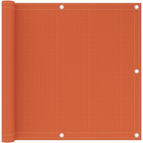 vidaXL Balkonsko platno oranžno 90x400 cm HDPE Cene