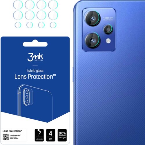 3mk REALME NARZO 50 PRO 5G - ZA&amp;Scaron;ČITA LEČ KALJENO STEKLO ZA TELEFON, (21978322) Slike