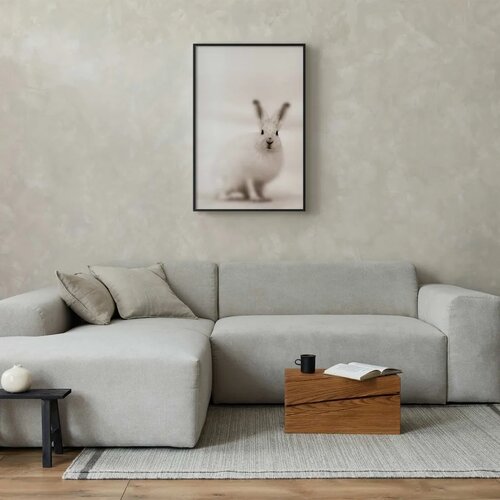  Plakat - Fearful Look 60x90 Crni okvir Slike