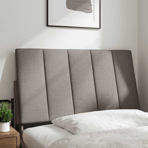 Maison Chic posteljno vzglavje - vzglavna omarica - vzglavna stranica taupe 90 cm blago, (21704056) Cene