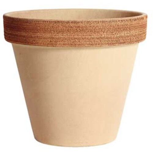 Degrea tegla za cvijeće (Maks. vanjski promjer: 21 cm, prirodni materijali, Bež boje) Slike