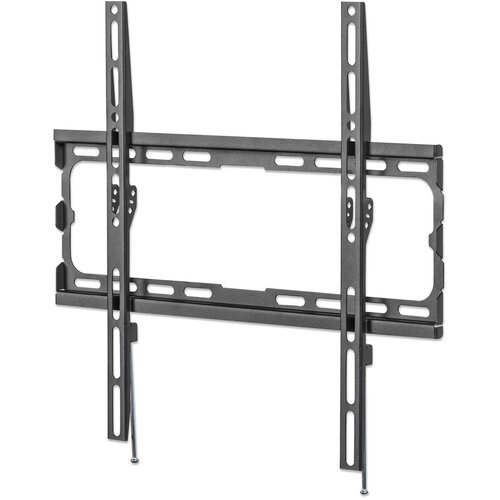 Manhattan Stenski fiksni TV nosilec 32''-70'' 40kg, črne barve, ultra tanek - - 32 - 36 - Avtera Cene