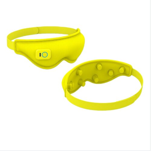 INF Rumeni masažer za oči z vibracijo, Bluetooth glasbo in glasovnim oddajanjem, (5000130640) Cene