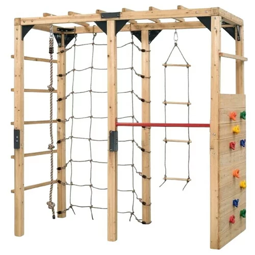  Dječji toranj za igru SwingKing Jack (D x Š x V: 210 x 100 x 215 cm, Smeđa)