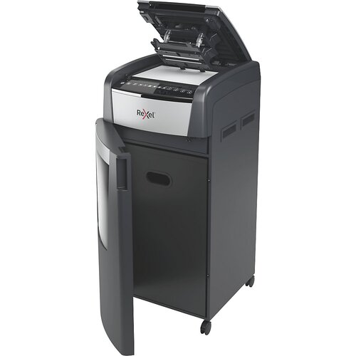 Rexel Uničevalnik dokumentov Optimum AutoFeed+ 750X, prestrezna prostornina 140 l, delci, 20 listov Slike