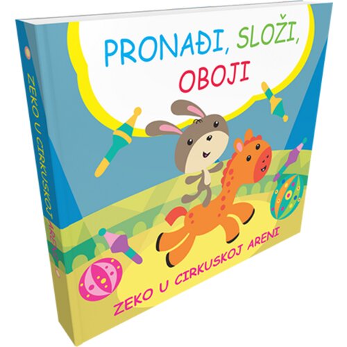 Stanek naklada Pronađi, složi, oboji - Zeko u cirkuskoj areni, grupa autora Cijene
