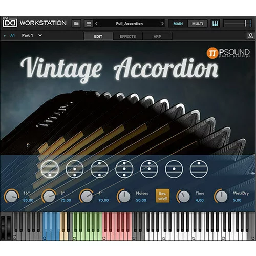 PSound Vintage Accordion (Digitalni proizvod)