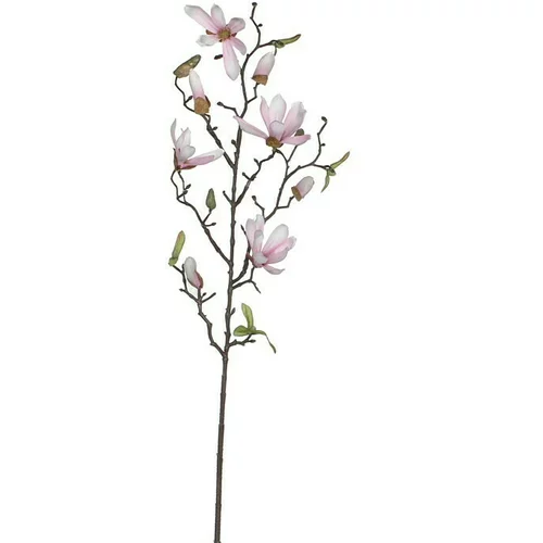  Umjetni cvijet Magnolija (Visina: 75 cm, Roze boje, Plastika)