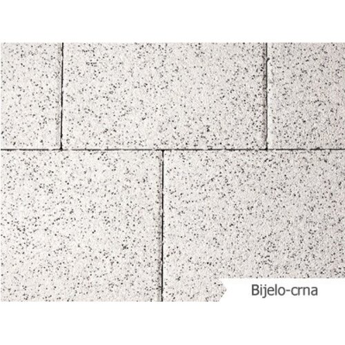 Bepro PRANA PLOČA 40x40x4cm bijelo-crna Cijene