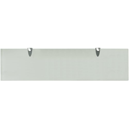  Zidne police 2 kom staklene 80 x 20 cm 8 mm Slike