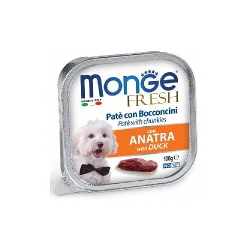 Monge FRESH dog Pate in Ko&scaron;čki z Raco 100 g Cene