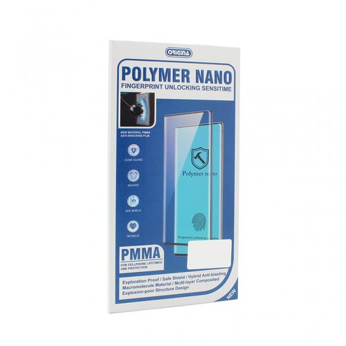 Folija Polymer Nano za Huawei P30 Pro crna Cene