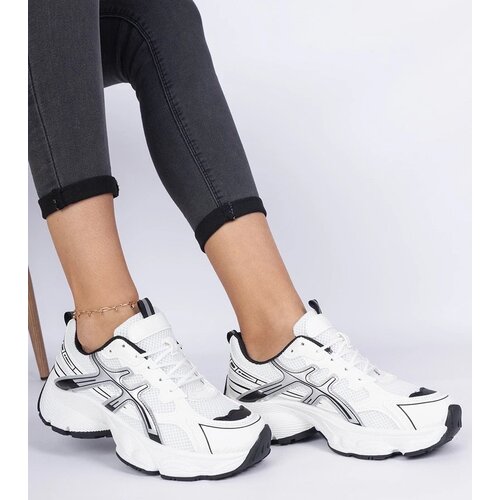 D/CEO marka niezdefiniowana Black women's sneakers on a massive sole Enos Cene