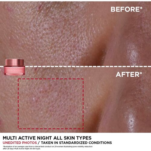 Clarins Multi-Active Night Cream All Skin Types obnovitvena nočna krema za vse tipe kože 50 ml za ženske Slike