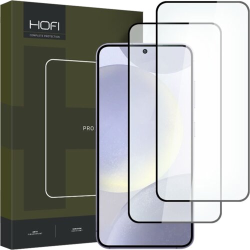 HOFI GLASS PRO+ KALJENO STEKLO 2-PAKET ZA GALAXY S24+ PLUS BLACK, (22002294) Cene