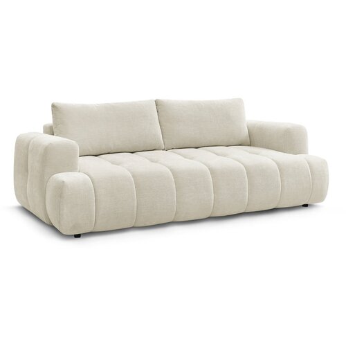 Bobochic Paris Bež sklopiva/s prostorom za odlaganje sofa 251 cm Fuji &amp;ndash; Slike