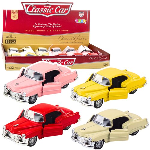  Metalni retro auto na povlačenje 1:32 - boju šaljemo nasumično Cene