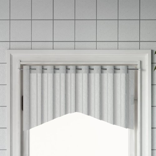 vidaXL Karnise 2 kosa bele in srebrne 90–135 cm aluminij Cene