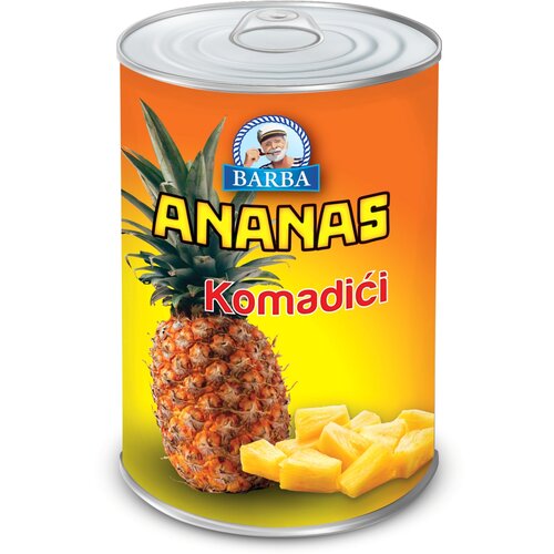 Barba ananas komadići, 565g Cene