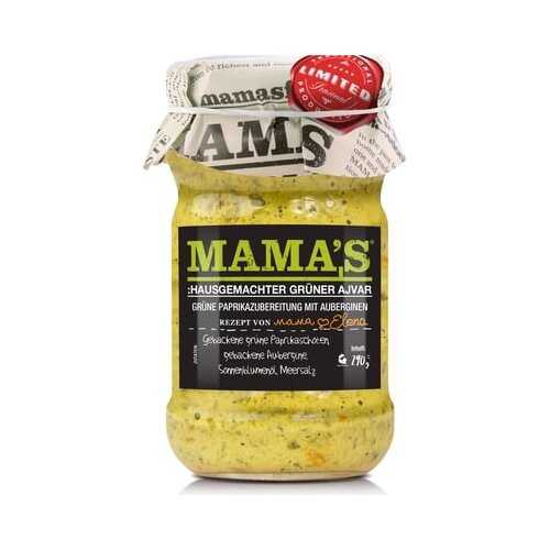 Mamas Zeleni ajvar Mild - 290 g Cene