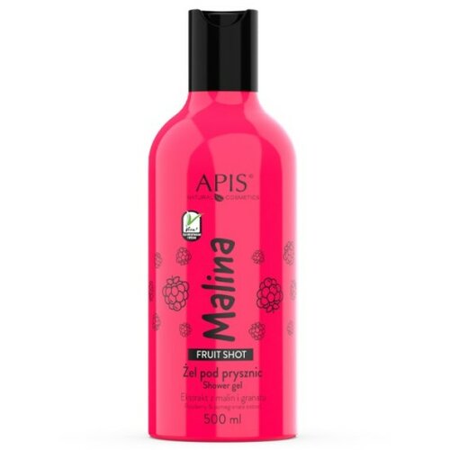 Apis Natural Cosmetics fruit shot - gel za tuširanje malina 500ml | apis cosmetics Cene