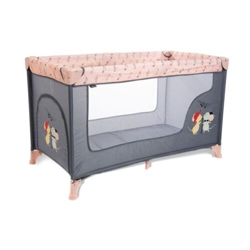 Bbo prenosivi krevet (bk-065) 1 nivo dream&amp;amp;play - pink ( BK-065PINK ) Slike