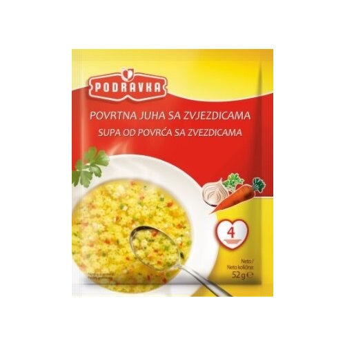 Podravka supa od povrća sa zvezdicama 52g kesica Cene