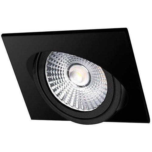  led ugradno stropno svetlo LED/6W/230V 4000K 8,5x8,5 cm crno Cene