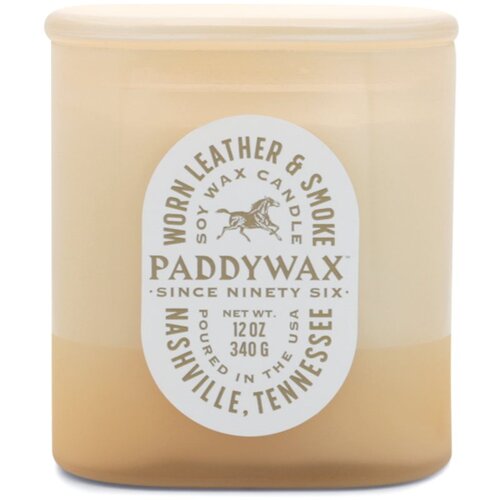 Paddywax Vista Worn Leather &amp;amp; Smoke di&amp;scaron;eča sveča 340 g Slike