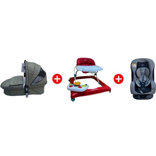 Brevi nosiljka navichela + auto sedište gp sport + hodalica tin tin Slike