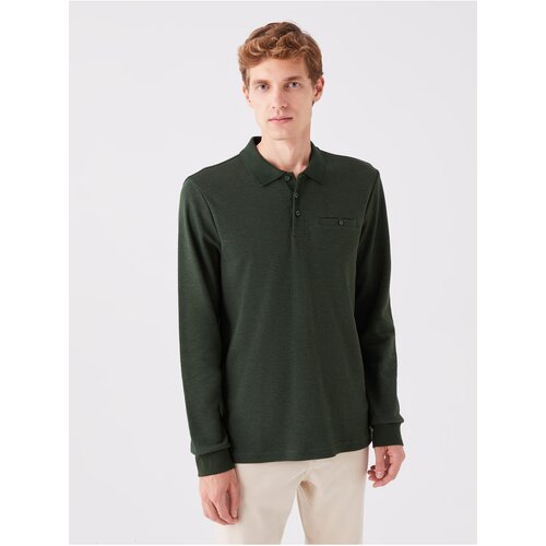 LC Waikiki Polo Neck Long Sleeve Men's Sweatshirt Slike