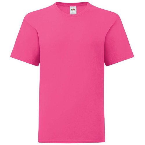 Fruit Of The Loom Pink children&amp;#039;s t-shirt in combed cotton Slike