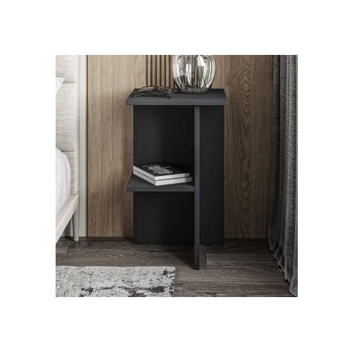 Hanah home Noćni ormarić Leray, 36x60x36 cm, antracit Slike